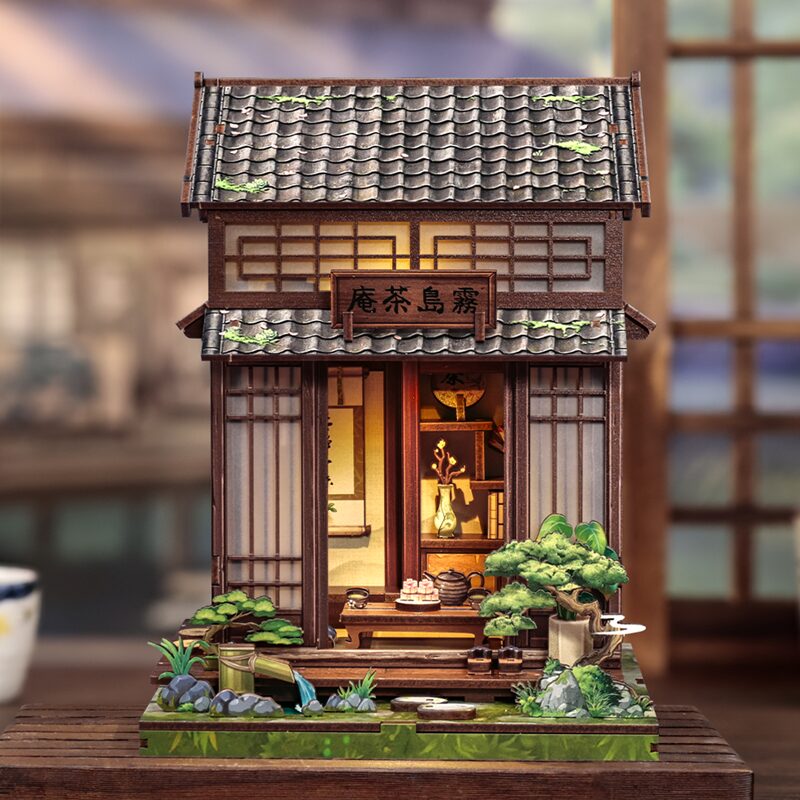Cutebee 3D DIY Huisje Kirishima Cha-an – CWGC219 - Afbeelding 2