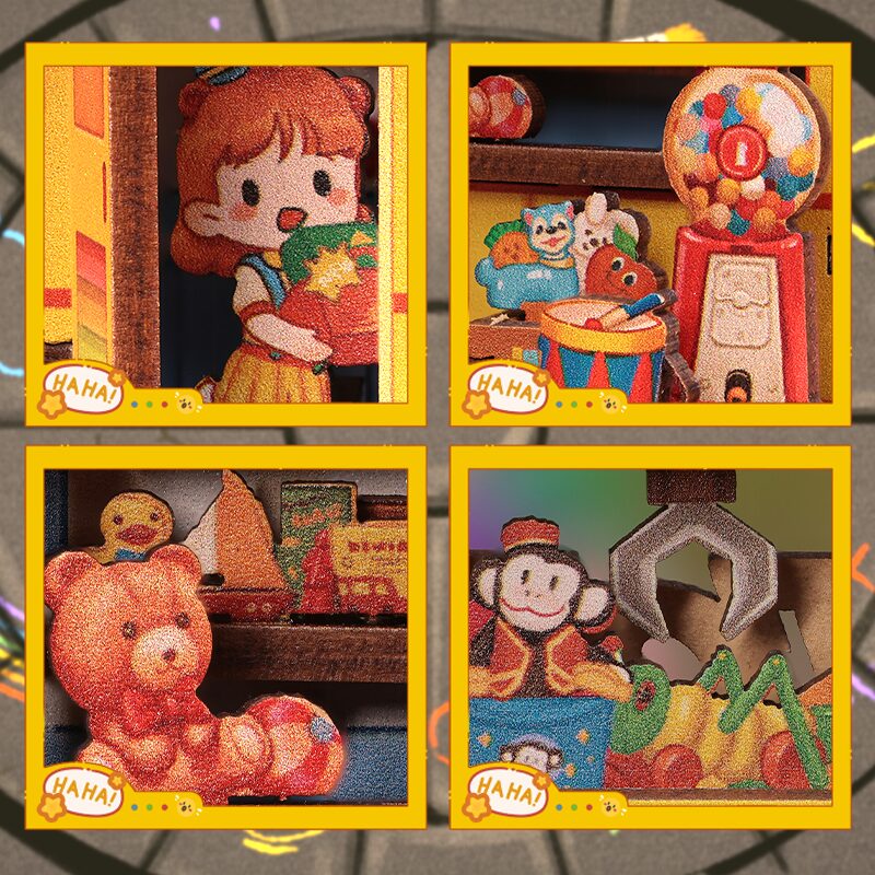 Cutebee DIY Huisje Talebox Corner Toy Store – CWGA110 - Afbeelding 3
