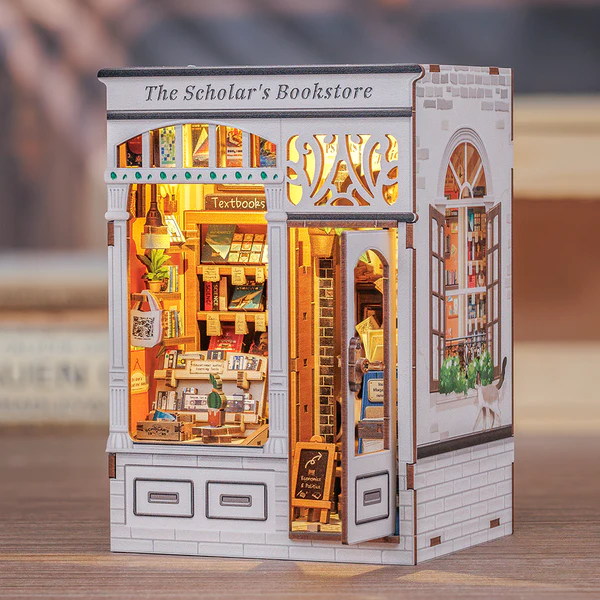 Cutebee 3D Booknook The Scholar’s Bookstore – BJAA204 - Afbeelding 4
