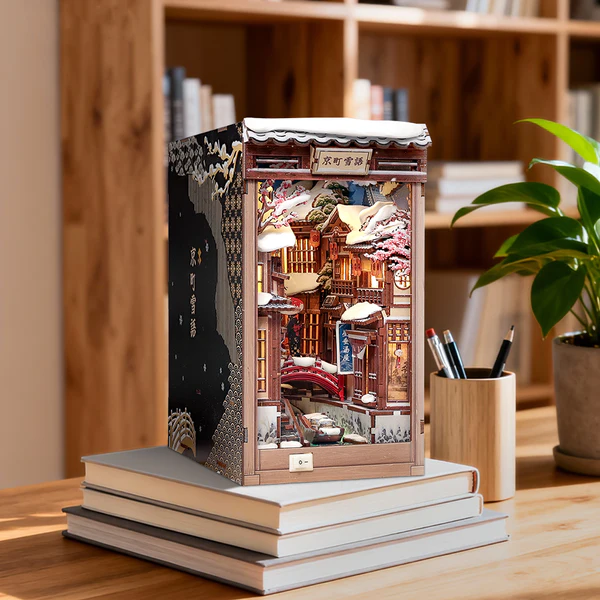 Cutebee 3D Booknook La Neige à Kyoto – BJAA401 - Afbeelding 5