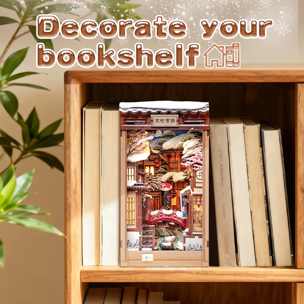 Cutebee 3D Booknook La Neige à Kyoto – BJAA401 - Afbeelding 6
