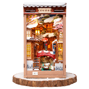 Cutebee 3D Booknook La Neige à Kyoto – BJAA401 – transparante productfoto