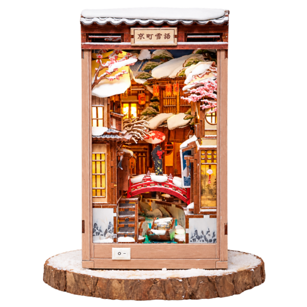 Cutebee 3D Booknook La Neige à Kyoto – BJAA401 – transparante productfoto