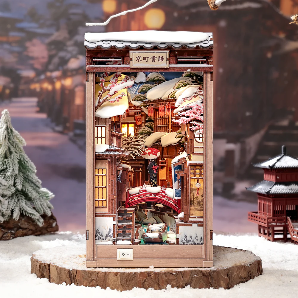 Cutebee 3D Booknook La Neige à Kyoto – BJAA401 - Afbeelding 2