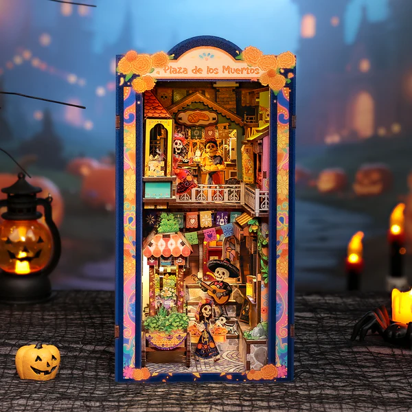 Cutebee 3D Booknook Plaza de los Muertos – BJAA405 - Afbeelding 7
