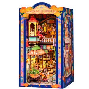 Cutebee 3D Booknook Plaza de los Muertos – BJAA405 – transparante productfoto