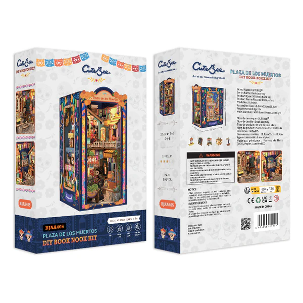 Cutebee 3D Booknook Plaza de los Muertos – BJAA405 - Afbeelding 3