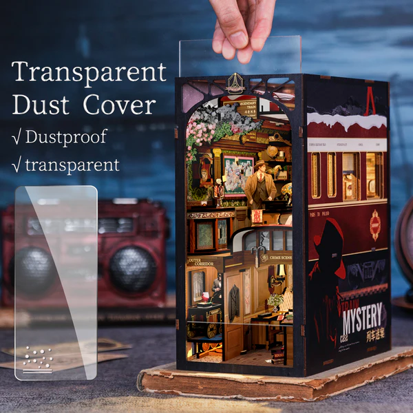 Cutebee 3D Booknook Het treinmysterie – BN01B - Afbeelding 5