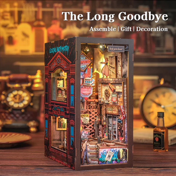 Cutebee 3D Booknook The Long Goodbye – BN02B - Afbeelding 3