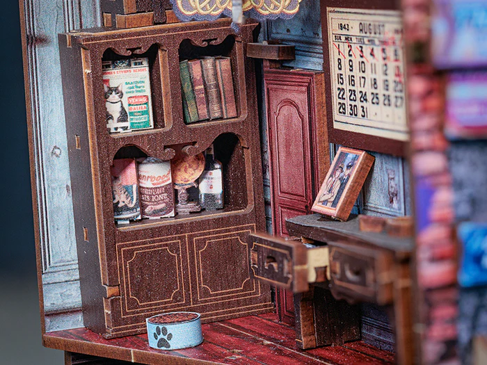 Cutebee 3D Booknook The Long Goodbye – BN02B - Afbeelding 9