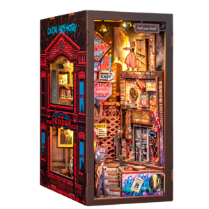 Cutebee 3D Booknook The Long Goodbye – BN02B – transparante productfoto
