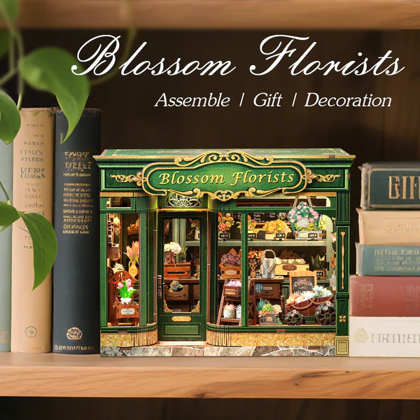 Cutebee 3D DIY Huisje Blossom Florists – CWGB403 - Afbeelding 3