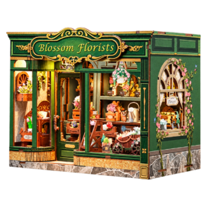 Cutebee 3D DIY Huisje Blossom Florists – CWGB403 – transparante productfoto
