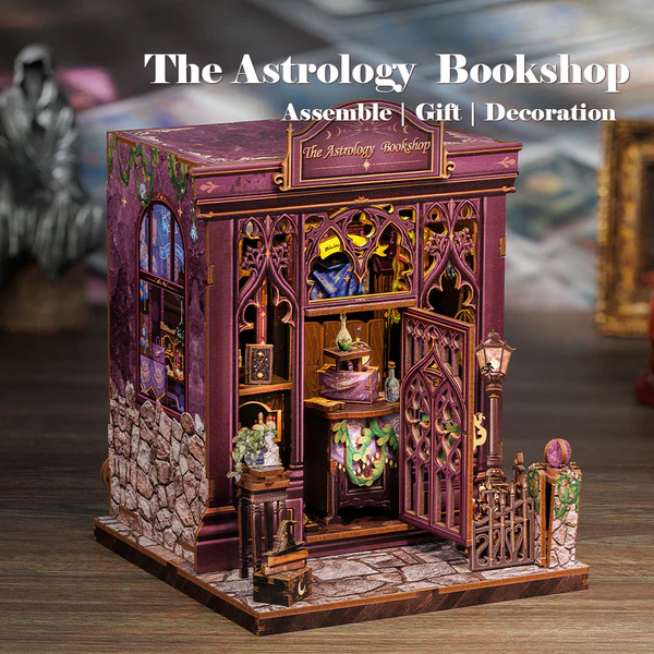 Cutebee 3D DIY Huisje The Astrology Bookshop – CWGC202 - Afbeelding 5