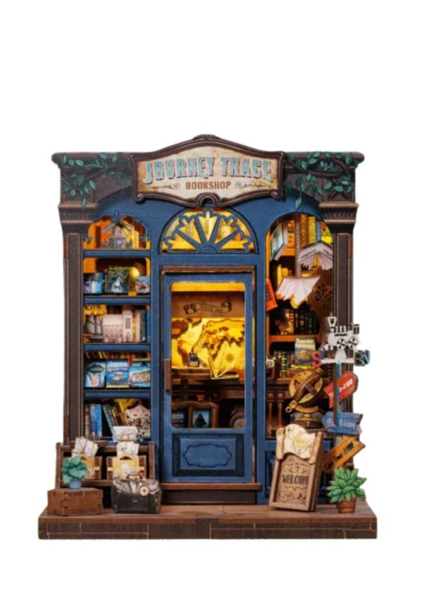 Cutebee 3D DIY Huisje Journey Trace Bookshop – CWGC204