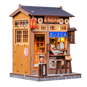 Cutebee 3D DIY Huisje Morita-Ya – CWGC205 – transparante productfoto