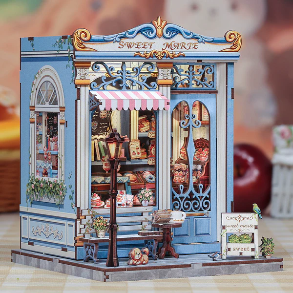 Cutebee 3D DIY Huisje Sweet Marie – CWGC207 - Afbeelding 4