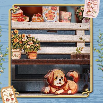 Cutebee 3D DIY Huisje Sweet Marie – CWGC207 - Afbeelding 10