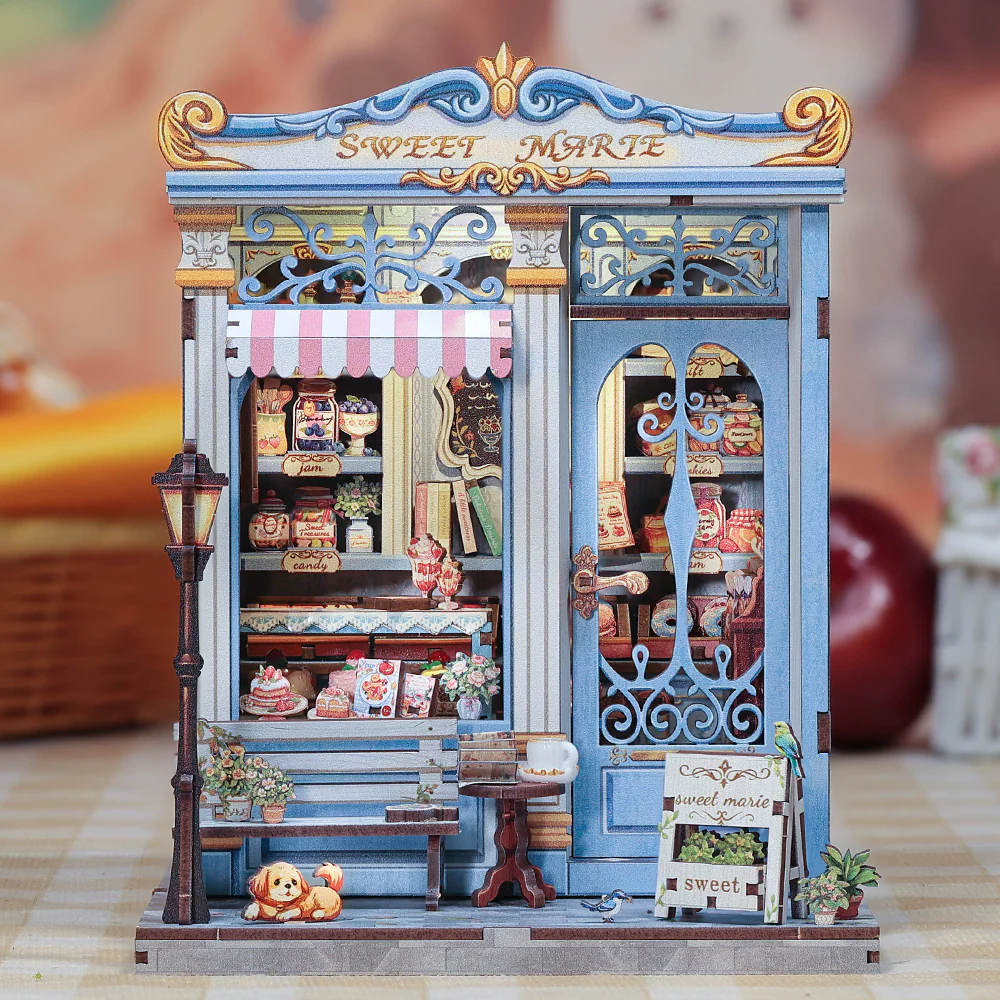 Cutebee 3D DIY Huisje Sweet Marie – CWGC207 - Afbeelding 3