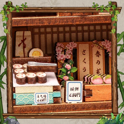 Cutebee 3D DIY Huisje Kanmi Dokoro Kurihara – CWGC218 - Afbeelding 6