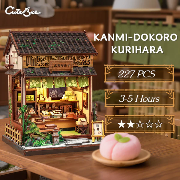 Cutebee 3D DIY Huisje Kanmi Dokoro Kurihara – CWGC218 - Afbeelding 9