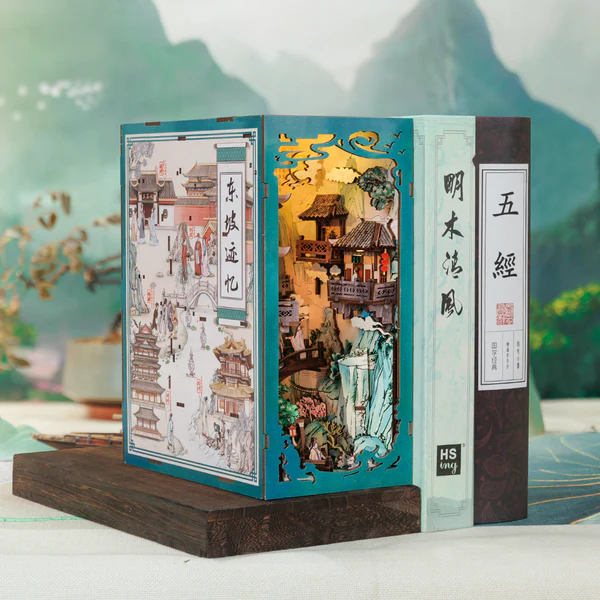 Cutebee DIY Booknook Su Dongpo’s Life – EK01B - Afbeelding 4
