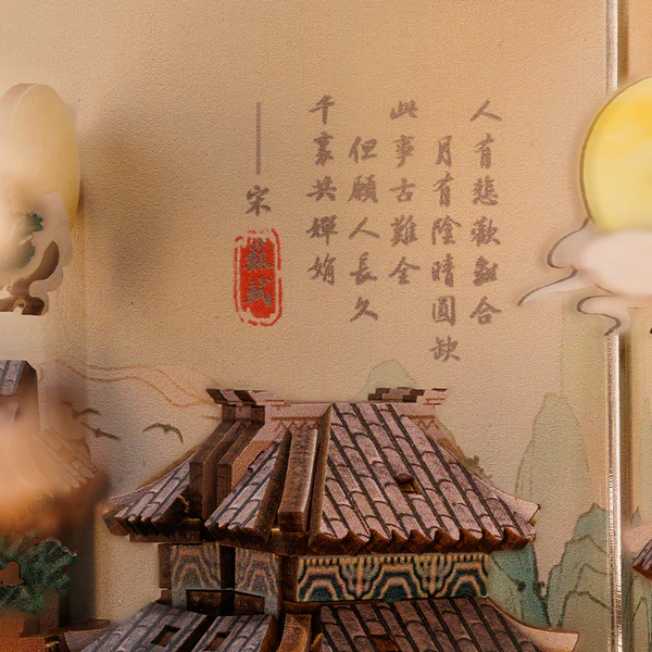 Cutebee DIY Booknook Su Dongpo’s Life – EK01B - Afbeelding 10