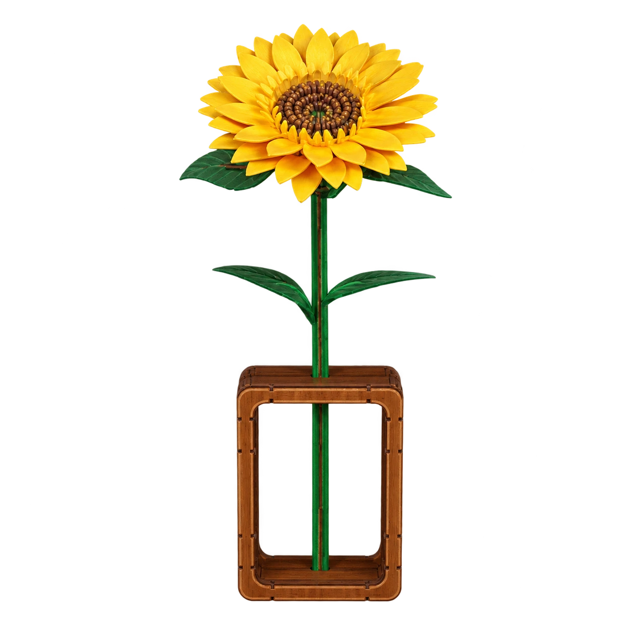 Cutebee 3D bloem zonnebloem FWLP102 met transparante achtergrond