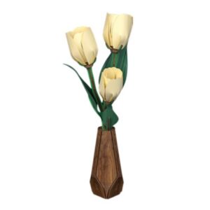 Cutebee 3D Bloem Witte Tulp – FWLP103