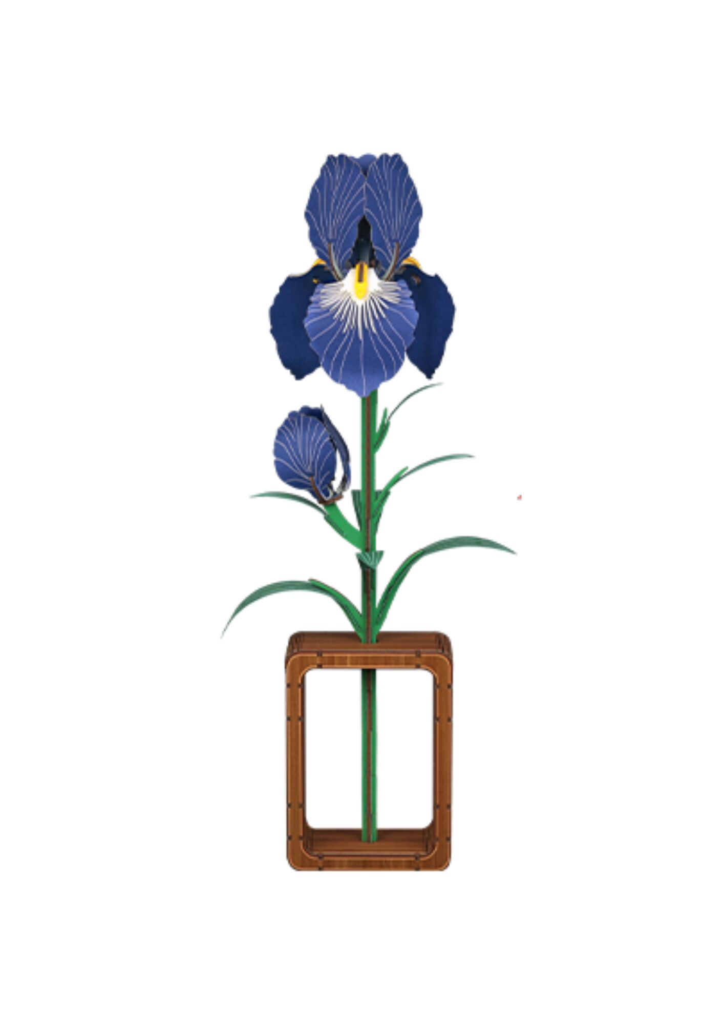 Cutebee 3D Bloem Blauwe Iris – FWLP106