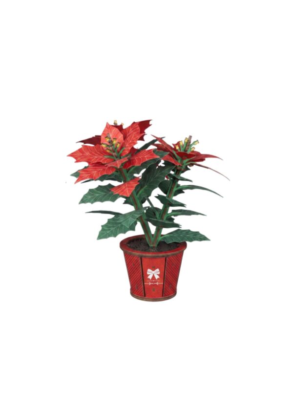 Cutebee 3D Bloem Kerstster / Poinsettia – FWLP108