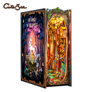 Cutebee 3D Booknook The Grace of Forest – HY01B – transparante productfoto