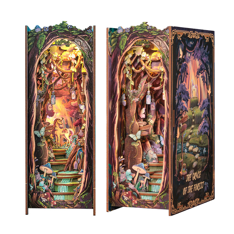 Cutebee 3D Booknook The Grace of Forest – HY01B - Afbeelding 5