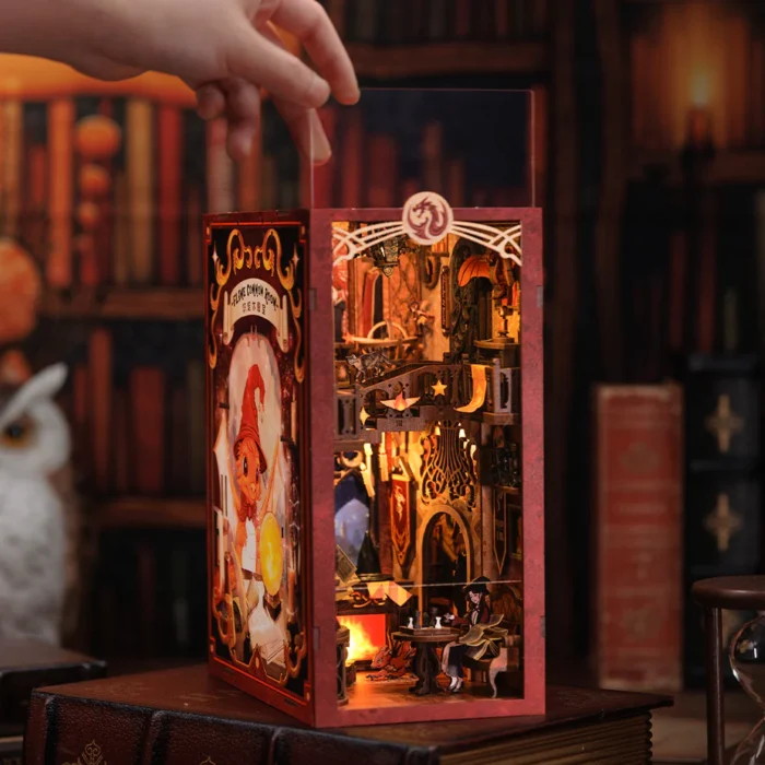 Cutebee DIY Booknook Flame Common Room – RK01 - Afbeelding 5
