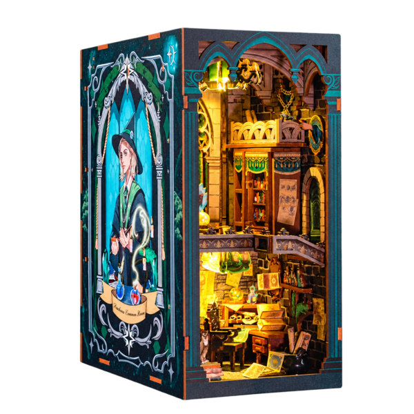 Cutebee 3D Booknook Darkness Common Room – RK05B – transparante productfoto