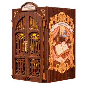 Cutebee 3D Booknook Bookshop Memories – SD01B – transparante productfoto