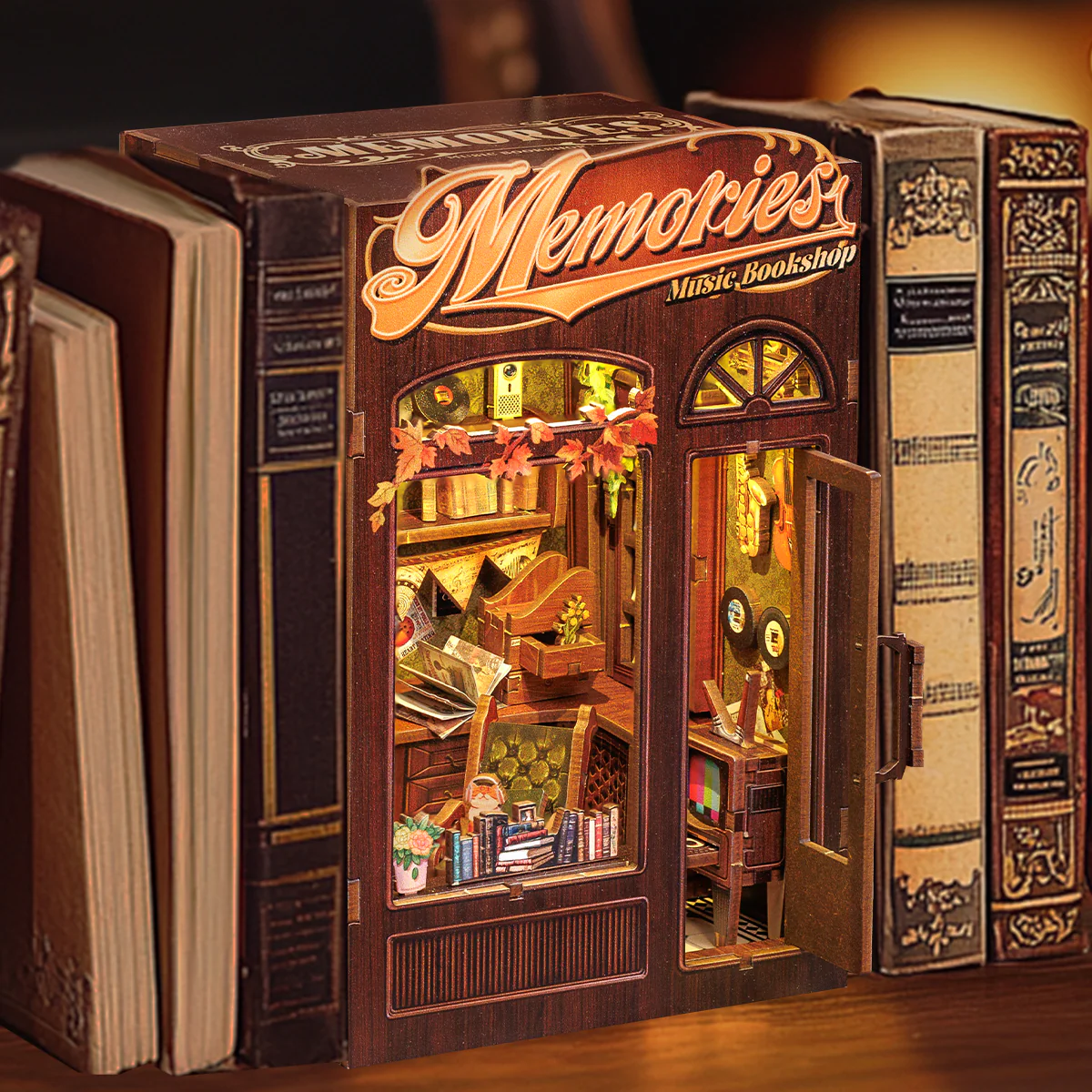 Cutebee 3D Booknook Memories Music Bookshop – SD04B - Afbeelding 2