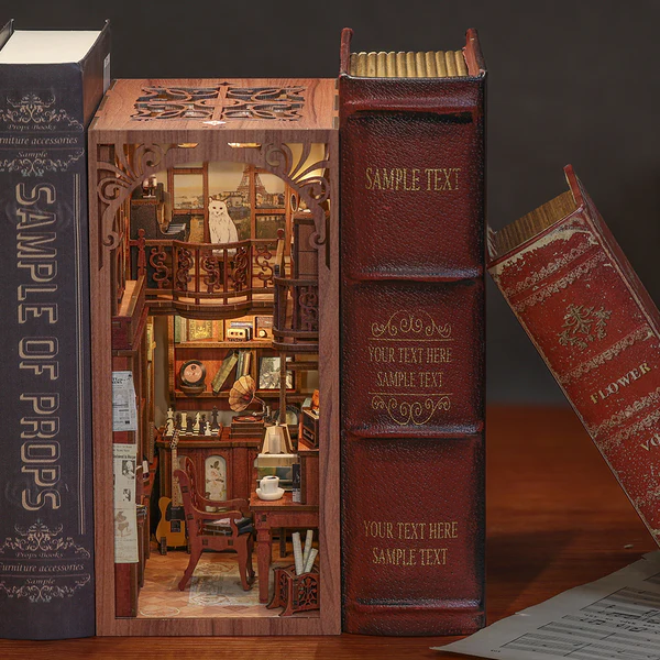 Cutebee 3D Booknook The Secret Rhythm – SZ03B - Afbeelding 3