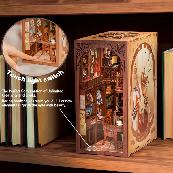 Cutebee 3D Booknook The Secret Rhythm – SZ03B - Afbeelding 4