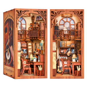 Cutebee 3D Booknook The Secret Rhythm – SZ03B – transparante productfoto