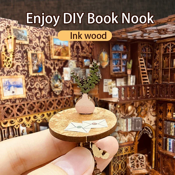 Cutebee DIY Booknook Eternal Bookstore – YS05 - Afbeelding 4