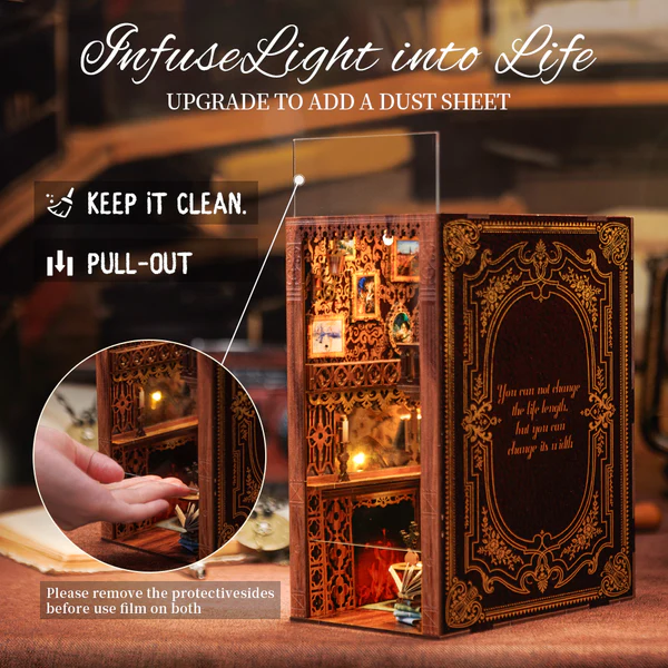 Cutebee DIY Booknook Eternal Bookstore – YS05 - Afbeelding 5