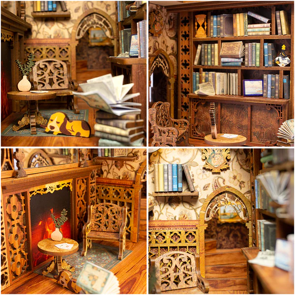 Cutebee DIY Booknook Eternal Bookstore – YS05 - Afbeelding 9