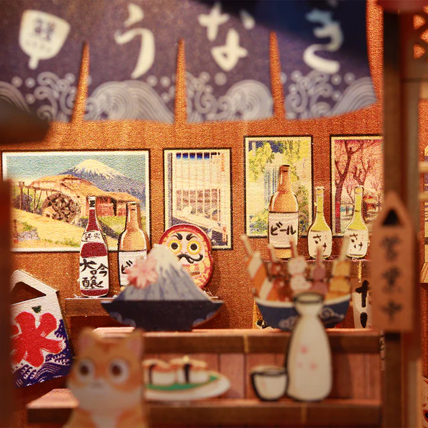 Cutebee DIY Booknook Under the Sakura Tree – YS06B - Afbeelding 11