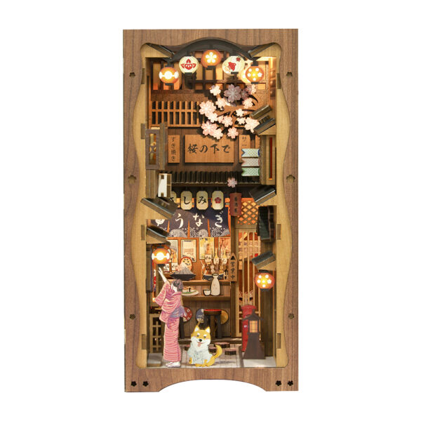 Cutebee DIY Booknook Under the Sakura Tree – YS06B