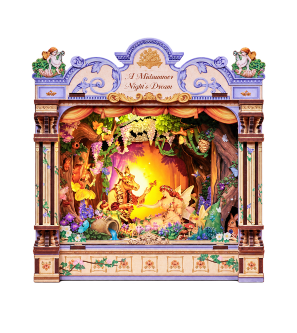 Cutebee A Midsummer Night’s Dream miniatuurhuisje met transparante achtergrond