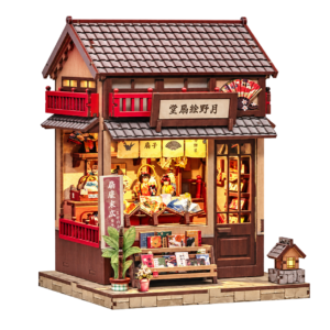 Cutebee Tsukino Eogi DIY miniatuurhuisje met transparante achtergrond
