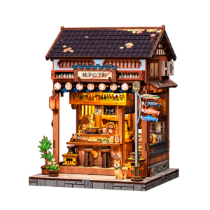 Cutebee Choshi no Shitamachi DIY miniatuurhuisje met transparante achtergrond