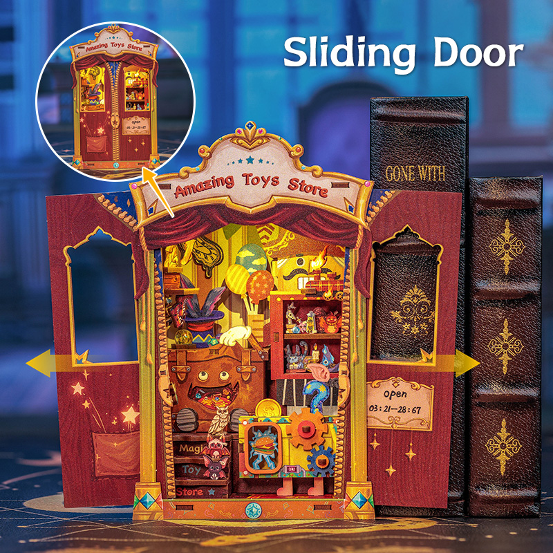 Cutebee 3D Booknook Amazing Toy Store – CWGA204 - Afbeelding 5