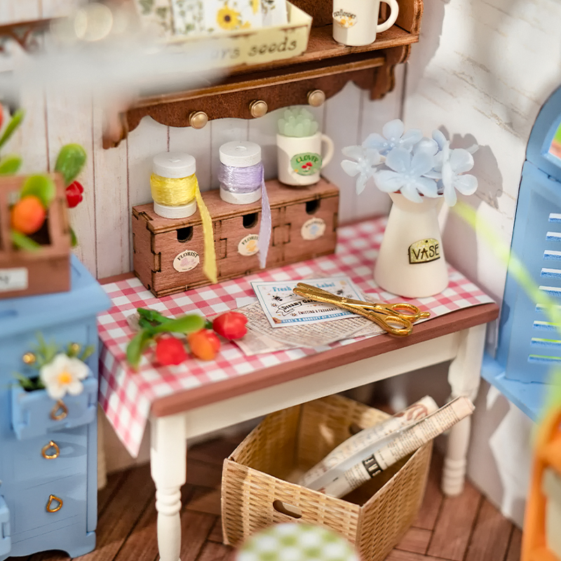 Rolife DIY Miniatuurhuis Dromerig Tuinhuis DG163 - Afbeelding 3